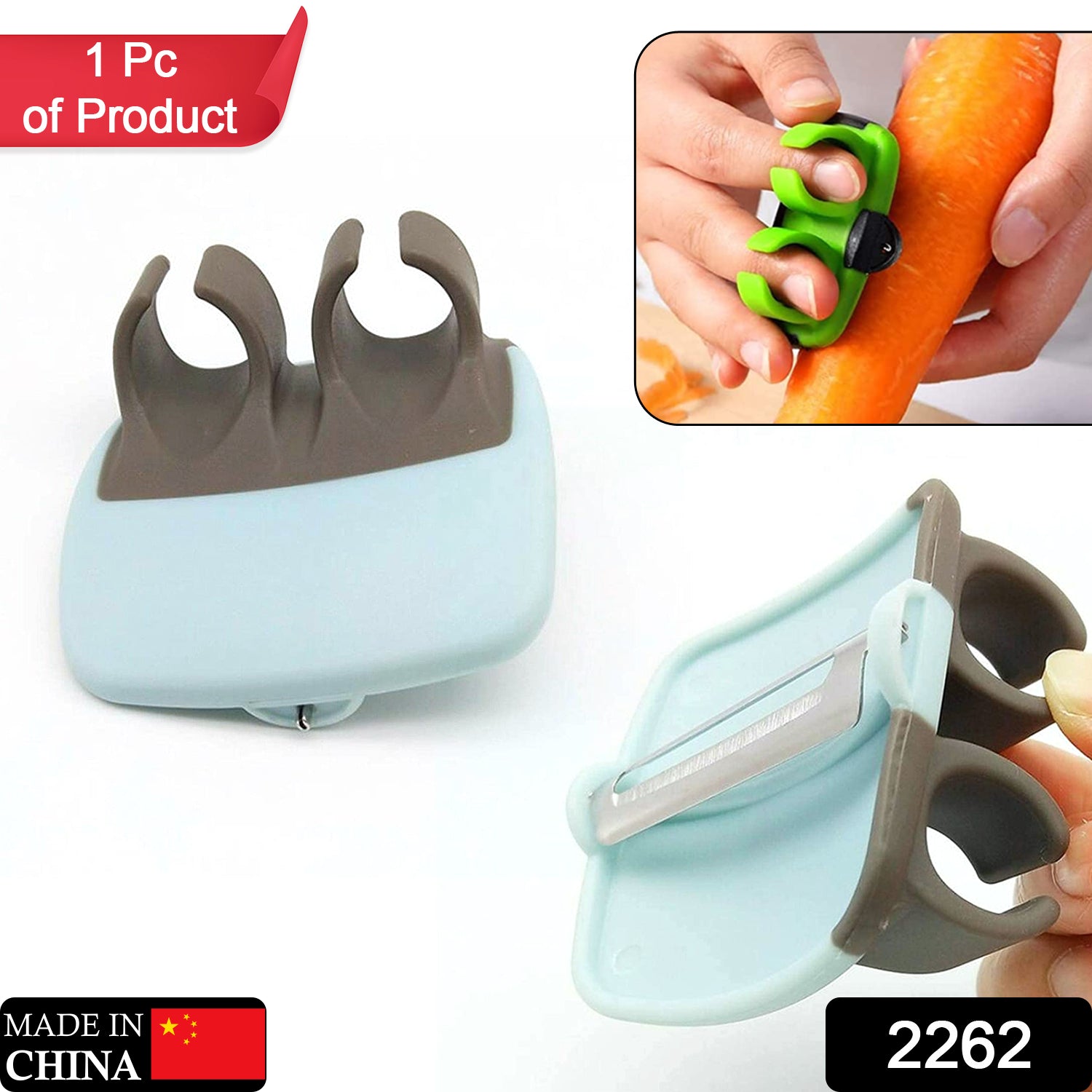 2262 Hand Palm Peeler Fruit Hand Vegetable Peeler Potato with Rubber Finger Grip Kitchen Cooking Tool Cucumber DeoDap 2262 Hand Palm Peeler Fruit Hand Vegetable Peeler Potato with Rubber Finger Grip Kitchen Cooking Tool Cucumber DeoDap